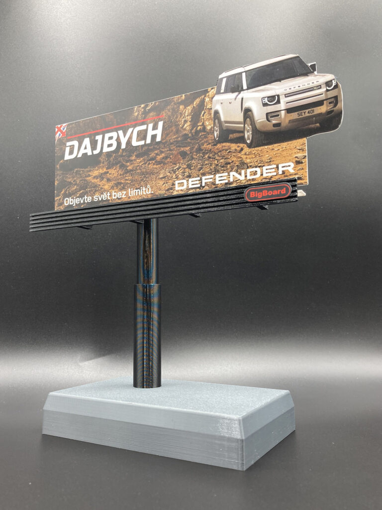 Svítící miniverze billboardů pro Bigboard